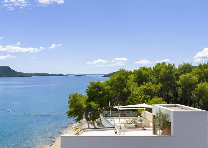 Luxury Zara, First Row To The Sea! Вилла *